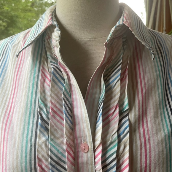 Pendleton Ruffle Button Down Top‎ - Picture 2 of 9